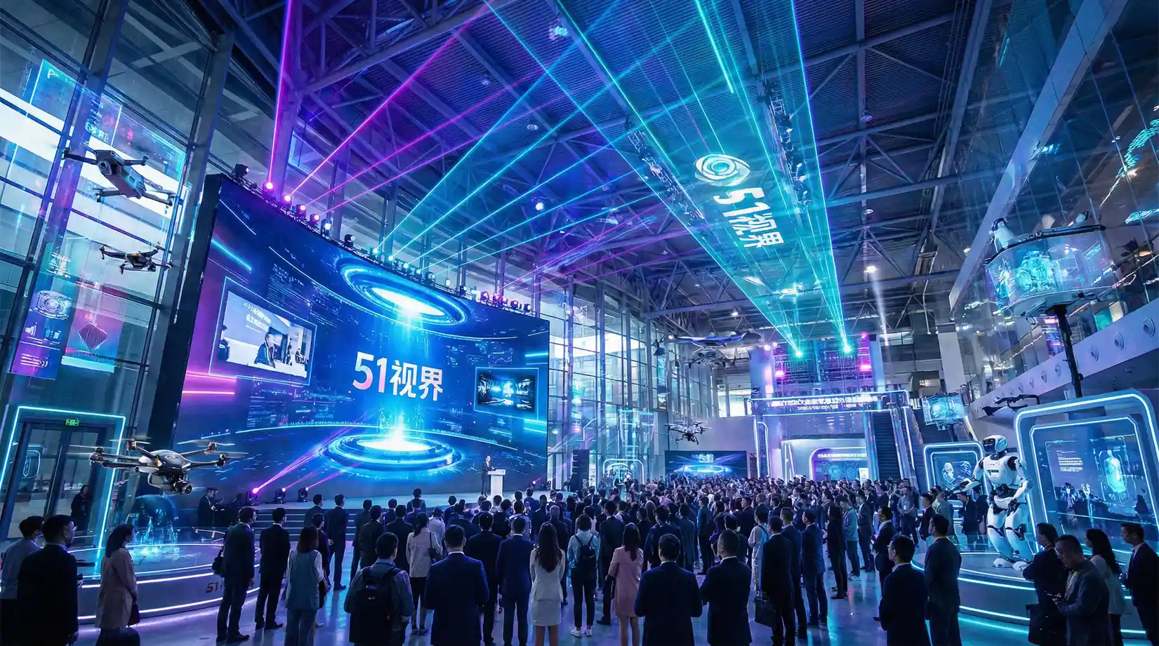 全球科技峰会现场报道 - alexagrace小女十六岁 聚焦前沿科技